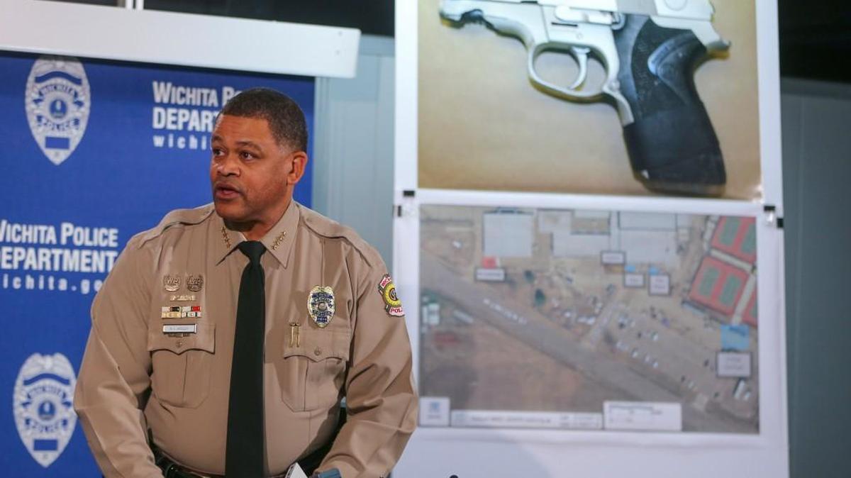 Interim Police Chief Nelson Mosley discussed the shooting of a 17-year-old West High student by an officer on Dec. 4. The teenager faces misdemeanor weapons charges in juvenile court.