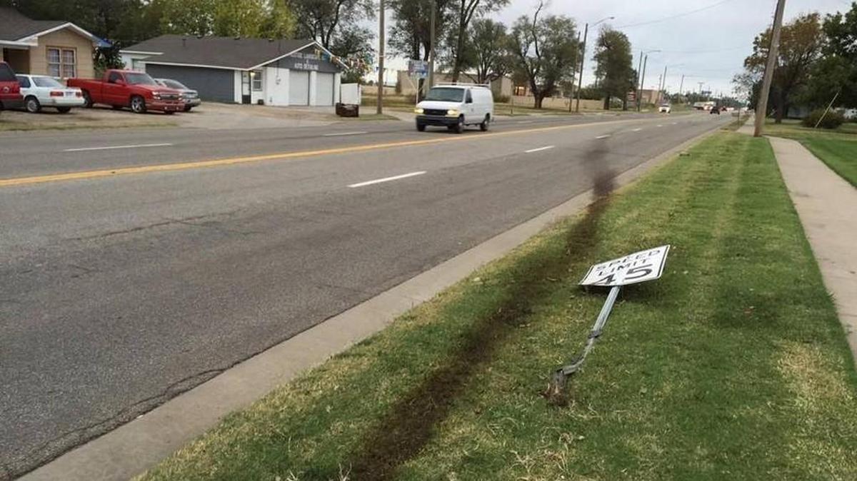 This scene on North Meridian near 53rd Street is the area where Adam Ray shot three men in a vehicle on October 22, 2015.