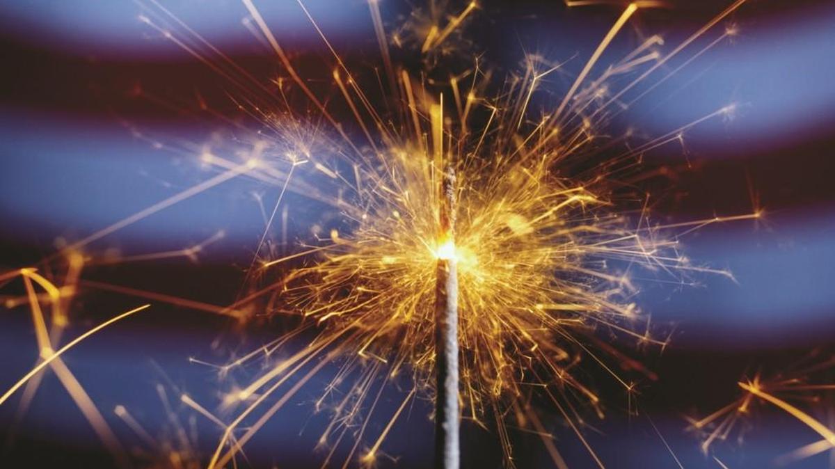 In all, fewer fireworks related injuries were reported this year.