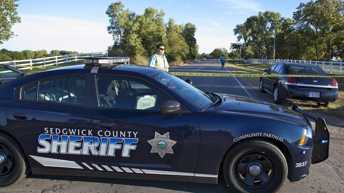 Sedgwick County Sheriff’s Office vehicle.