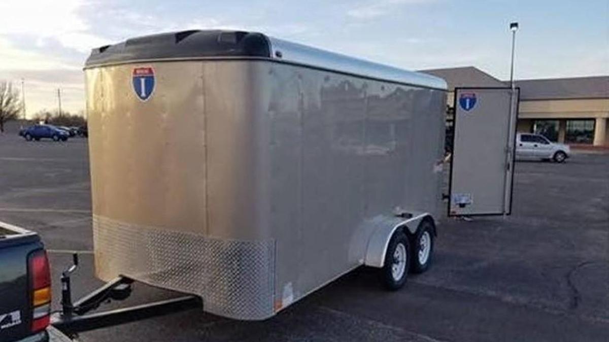 Thieves took this 14-foot trailer full of camping gear from a church parking lot in west Wichita on Sunday or Monday, police said. It belonged to a Boy Scout troop.