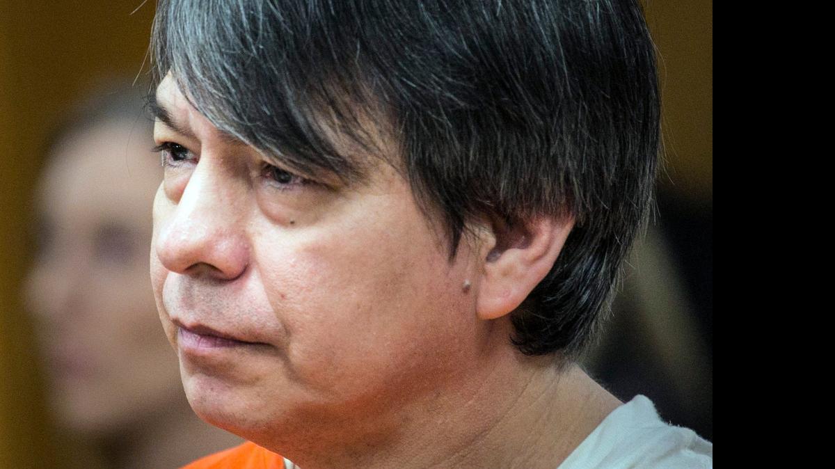 
Daniel Perez was sentenced on 28 counts, including first-degree murder, rape, aggravated assault, sexual exploitation of a child and falsifying information. (March 24, 2015)
