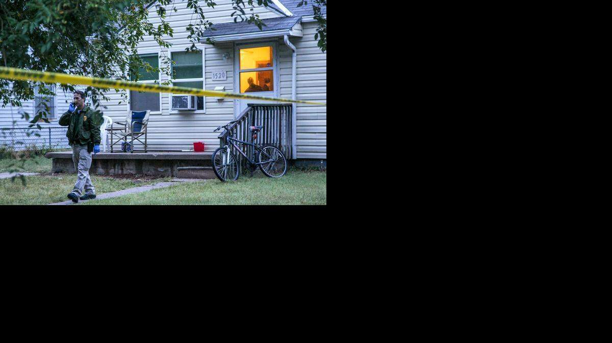 
Wichita police investigate the scene of a fatal shooting in the 1500 block of North Minnesota on Oct. 10.
