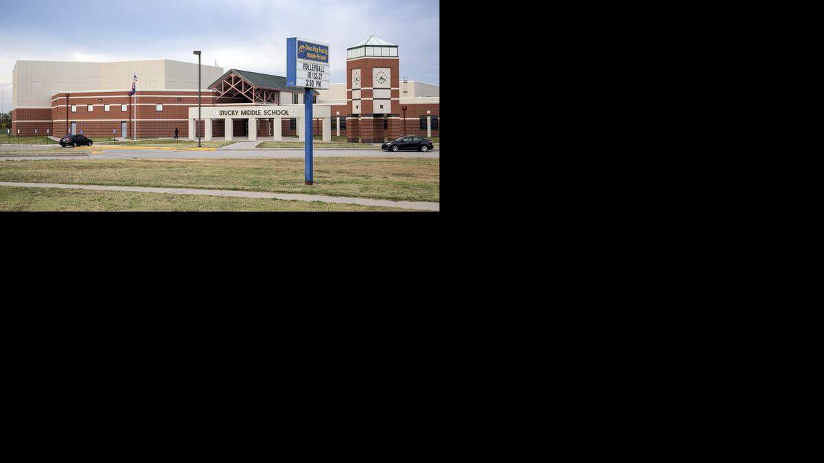 
A 13-year-old girl was arrested after she made threats via e-mail and social media to “shoot up” Stucky Middle School on Monday, police said. (Oct. 27, 2014)
