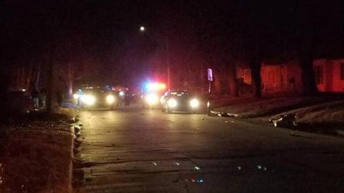 One person was shot in a drive-by on Estelle Wednesday evening.