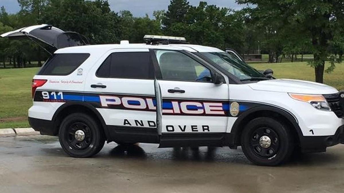 Andover police vehicle.