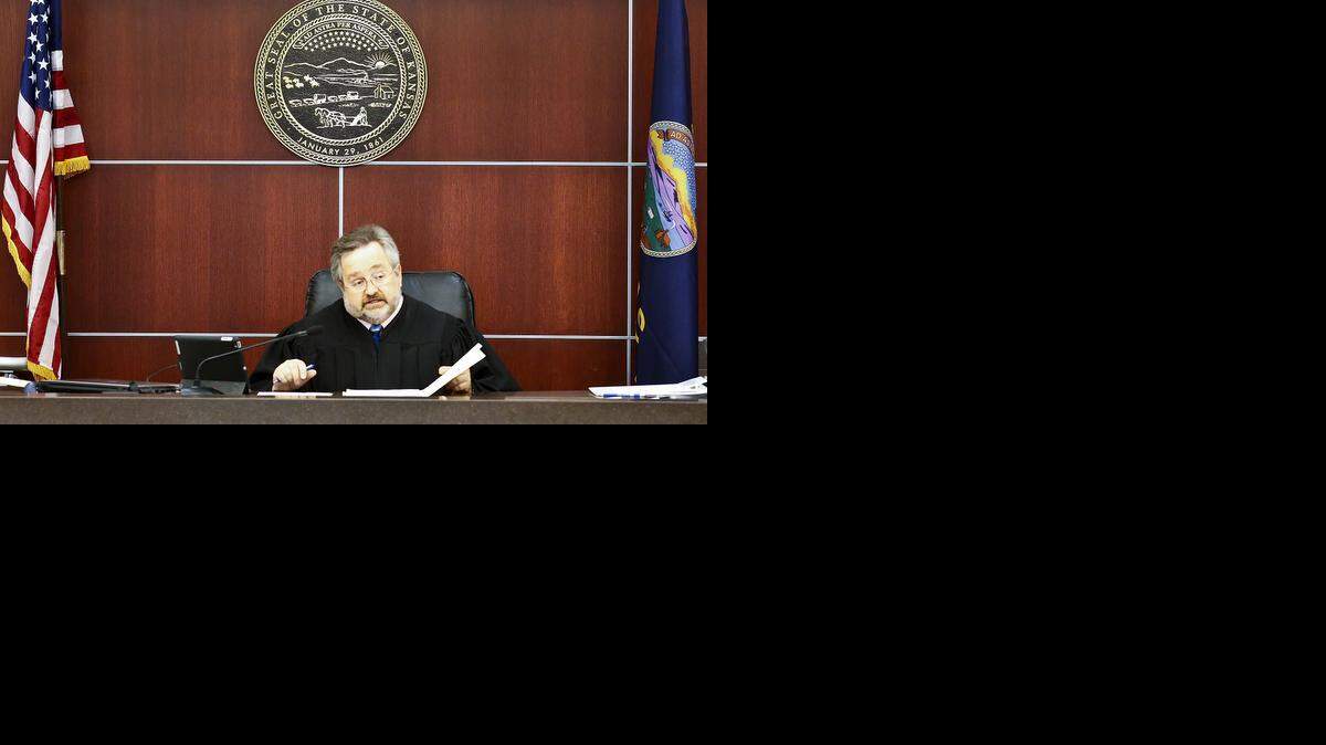 
Sedgwick County Judge Timothy Henderson in March.

