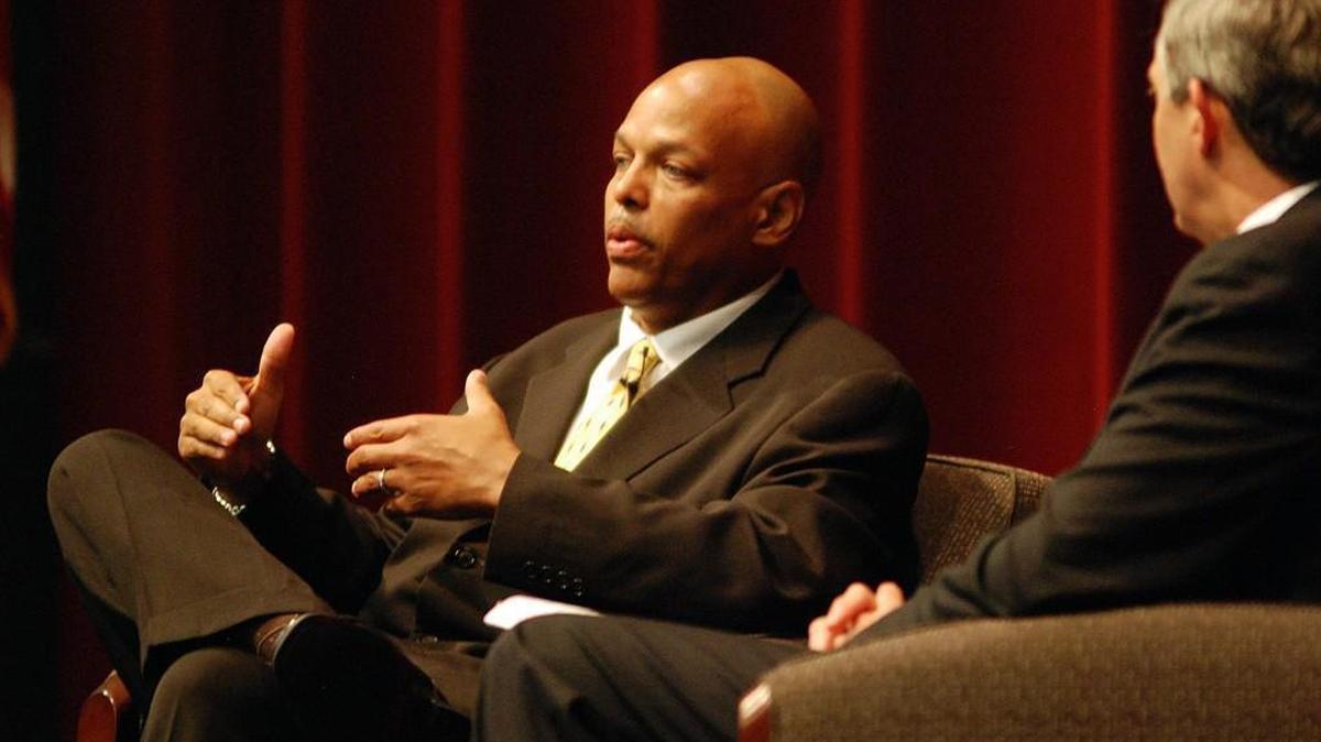 
Joel Fitzgerald, left, one of two finalists for Wichita police chief, is also a finalist for the Fort Worth chief of police position.
