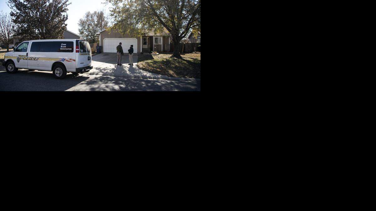
Wichita police investigate a stabbing at a residence on West 20th Street near 119th Street West on Monday. A 38-year-old west Wichita man suffered two stab wounds in his abdomen Monday morning when an unknown suspect attacked him at his front door, police said. (Dec. 1, 2014)
