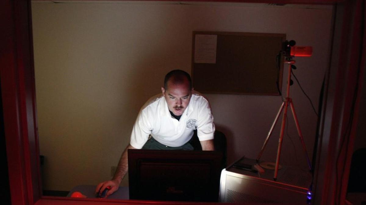 Kevin P. Vaughn, pictured in 2007, was paid $56,400 for his company, Red Mist Tactical, to provide training to different law enforcement agencies in the area, according to the release.