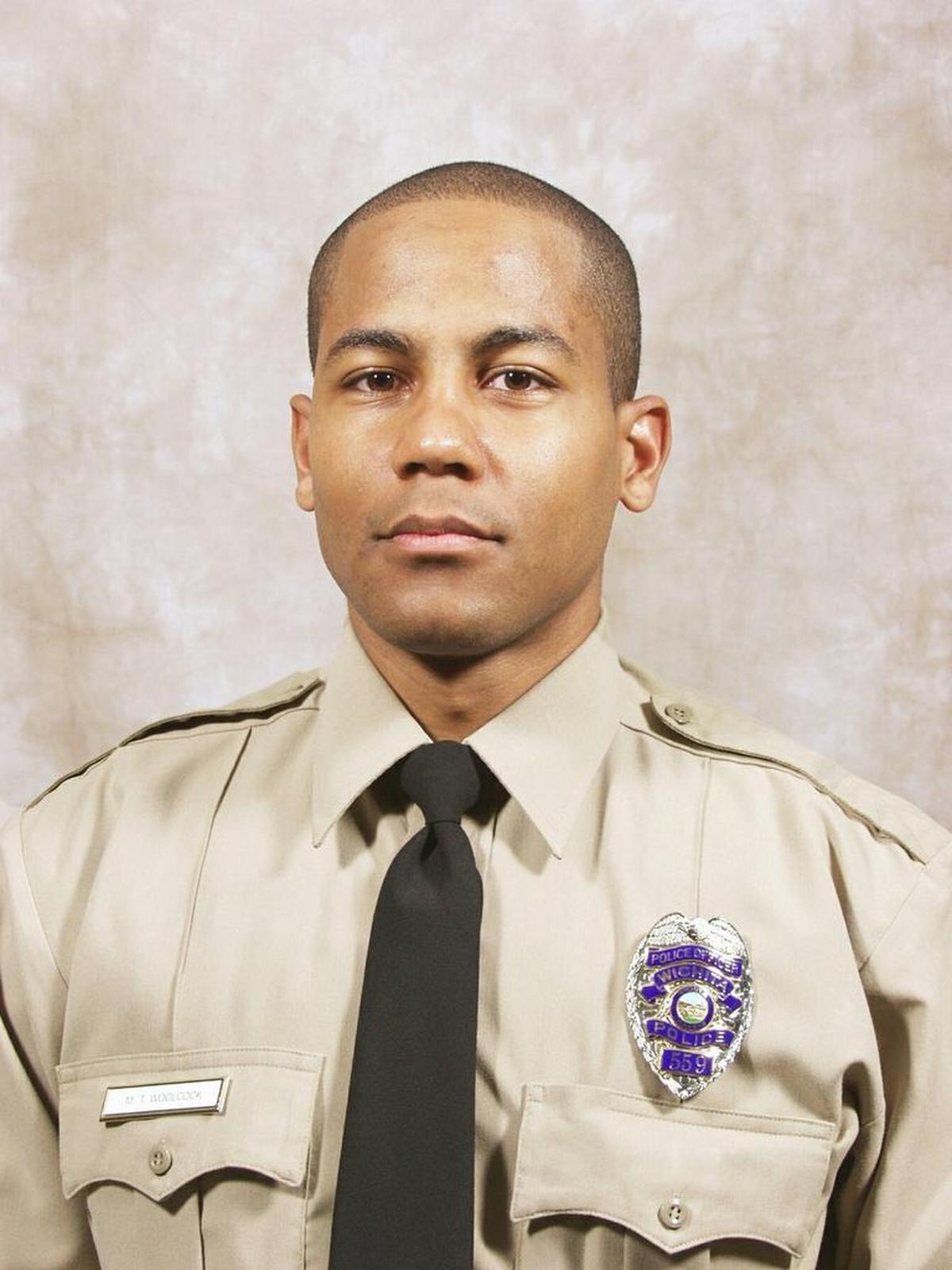 Wichita police officer Marlon Woolcock