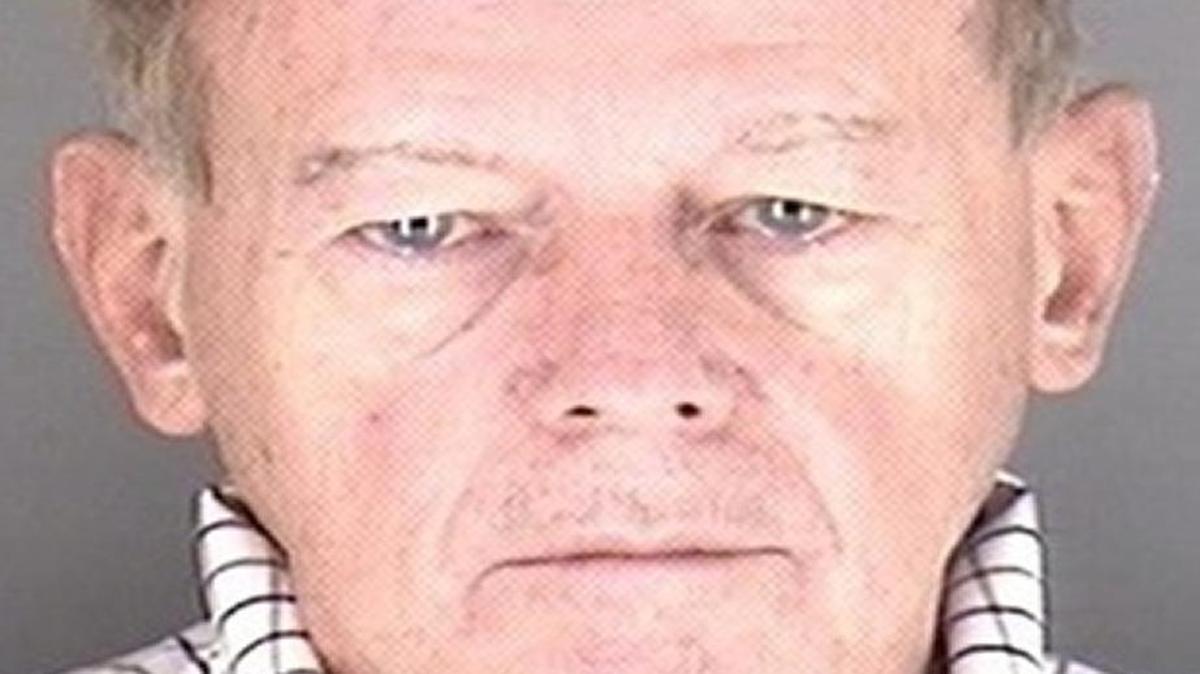 Jail booking mug of Gordon Lansford II
