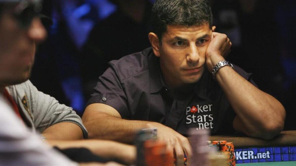 Brandon Steven pauses during the World Series of Poker in Las Vegas in 2010. Steven has said he believes his high-stakes poker activities and his involvement in a failed effort to open a casino in southeast Kansas are the subjects of a federal investigation.