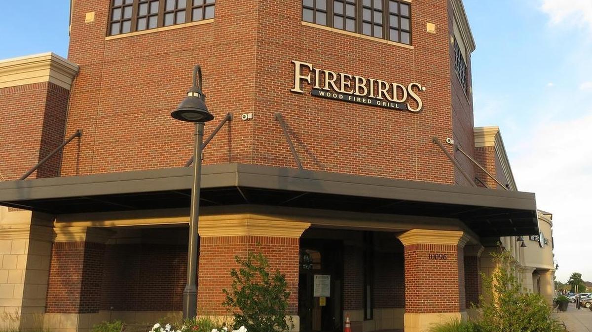 
Firebirds Wood Fired Grill, 10096 E. 13th St. 
