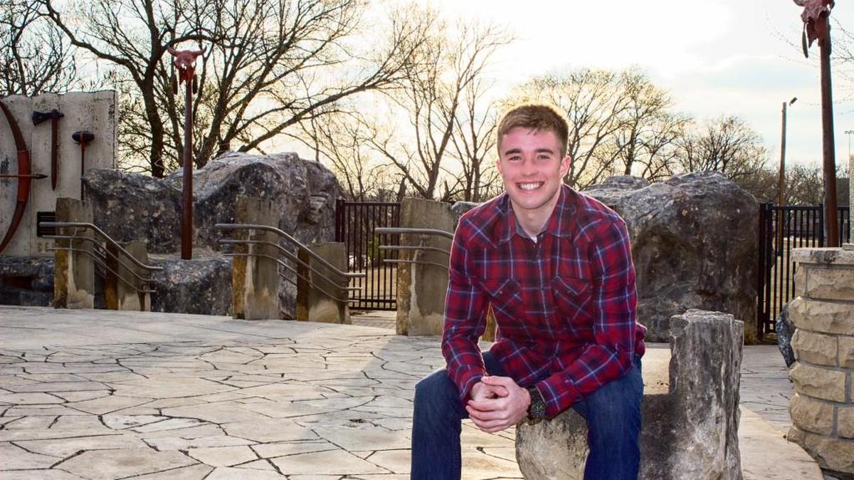 Colby Leeper was in fifth grade when his father was shot to death in a hotel parking lot in 2008. He says he misses his father every day.