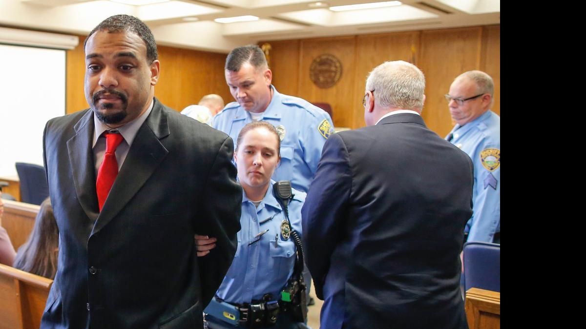 
Antwon Banks, 32, was convicted in April of killing 25-year-old Daniel Flores on the night of Feb. 9, 2014.
