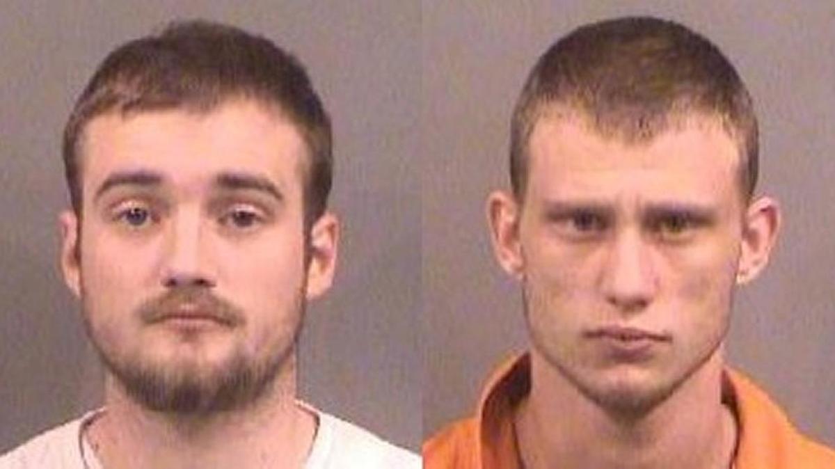 Dawson Slater, left, and Zachary Scogin have been arrested in connection with a fatal shooting in south Wichita.