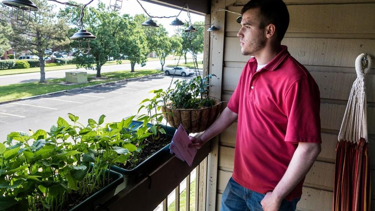 Dusty Edington, 21, said he had more than $1,000 in debt allegedly amassed in his name by one member of a group that is accused of stealing more than $3.5 million from Wichitans.