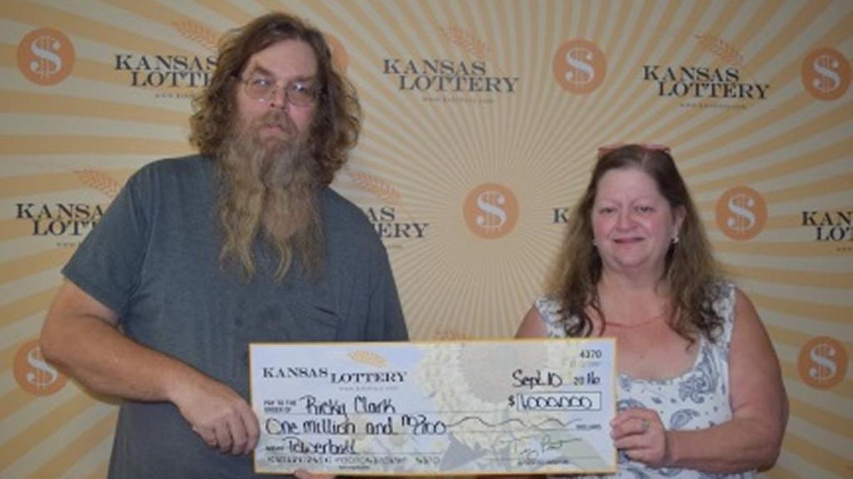 Wichitans Ricky and Kathy Clark won $1 million in Saturday’s Powerball drawing.
