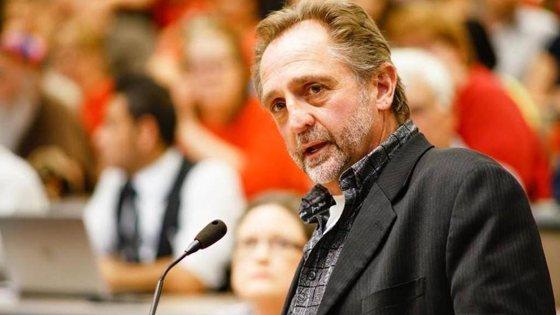 Steve Wentz began a three-year term as president of United Teachers of Wichita in June.