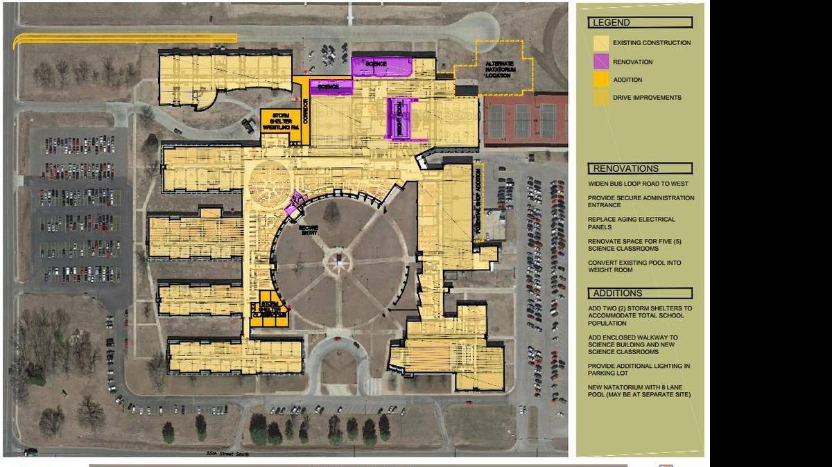 
Proposed bond improvements at Campus High School 
