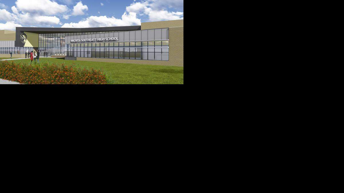 
This drawing shows what the new Southeast High School would look like.

