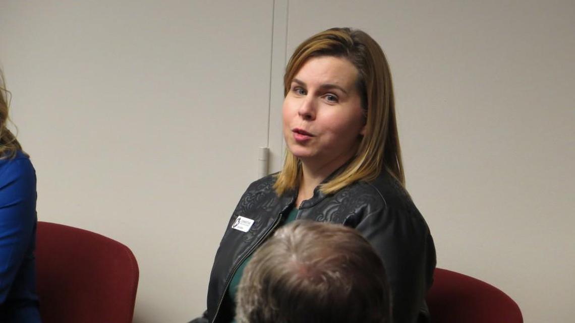 Joy Eakins, Wichita school board member, is speaking out against what she says is a culture of closed-door meetings.