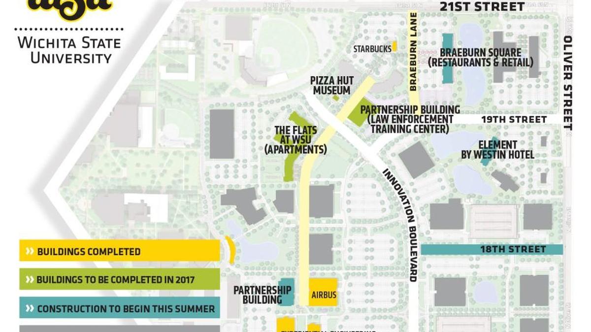 Construction will begin soon on a new hotel, partnership building and other projects at Wichita State University.