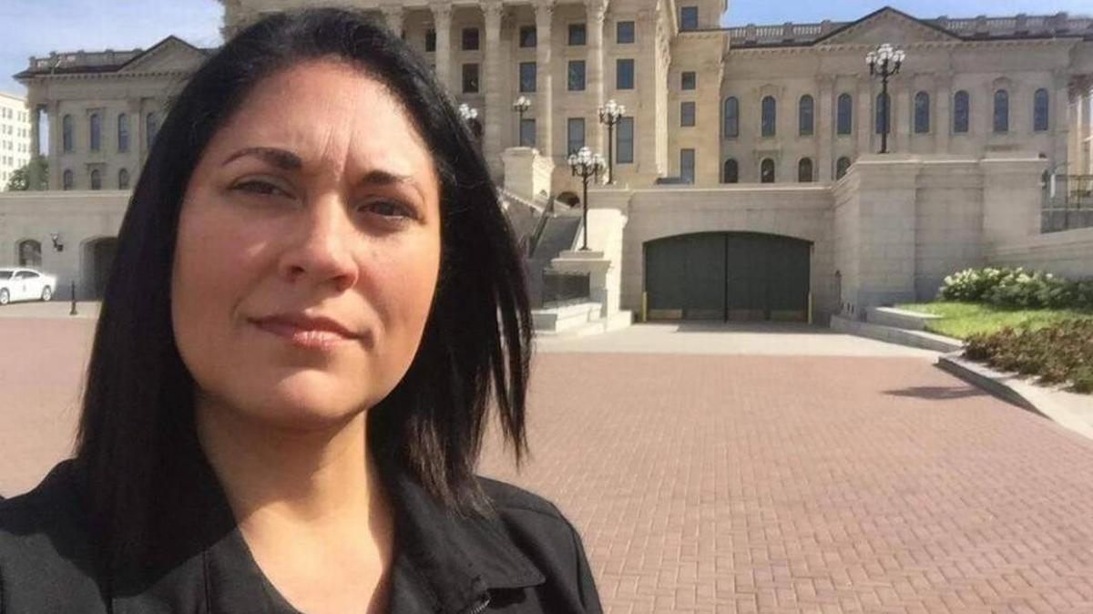 Pilar Pedraza, shown here in Topeka, covered education, state politics and breaking news for KWCH-TV in Wichita before announcing her departure from the station in June.