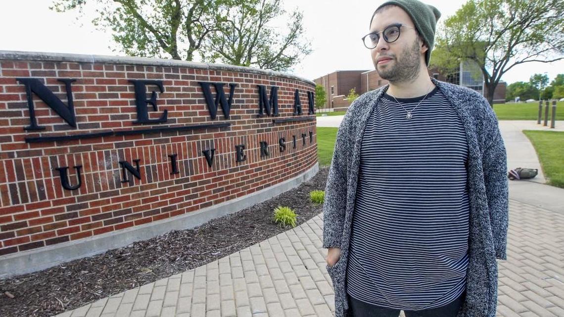 Newman University student Ruben Lerma gave a speech his junior year about some of the challenges of being a gay student at Newman that turned the tide on campus and, finally, just as he is about to graduate, Newman is starting a club to support gay students. (April 26, 2017)
