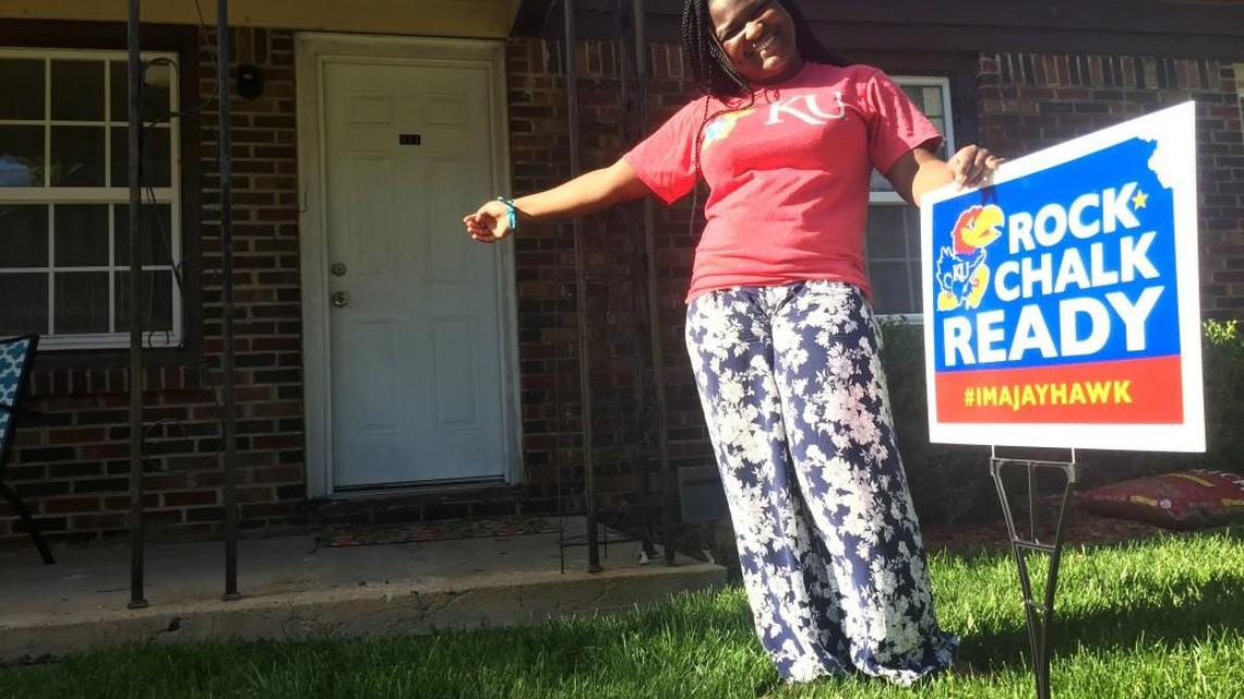 Jasmine Martin, 19, grew up in foster care, but a little-known Kansas law will help her get an education at the University of Kansas.