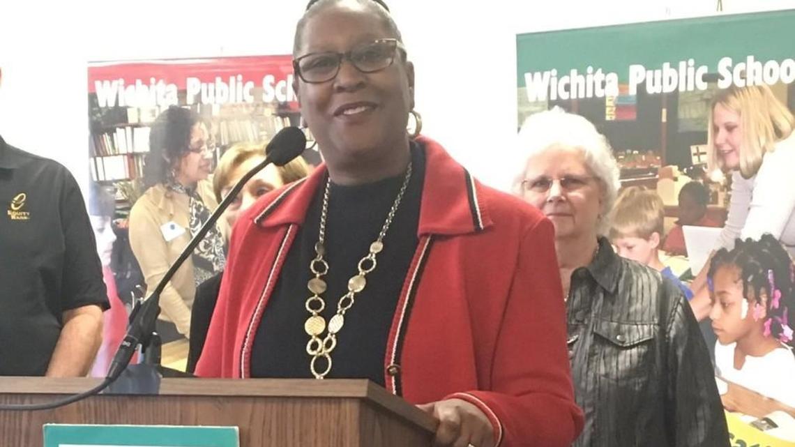 Alicia Thompson has been appointed superintendent by the Wichita school board at a special meeting Tuesday. (Feb. 21, 2017)