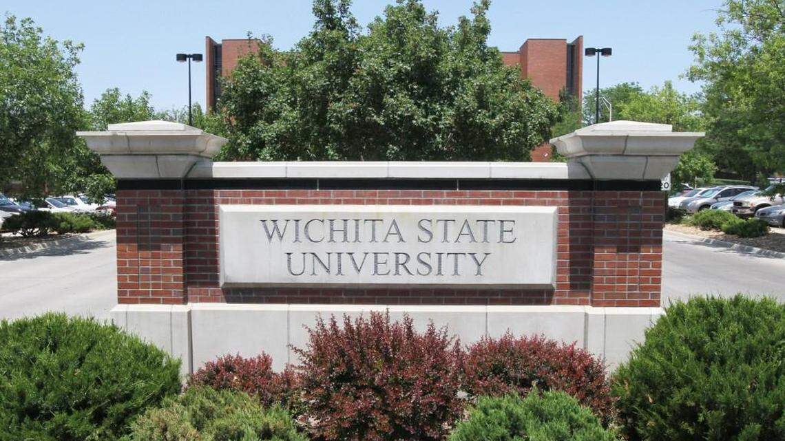 The campus of Wichita State University.