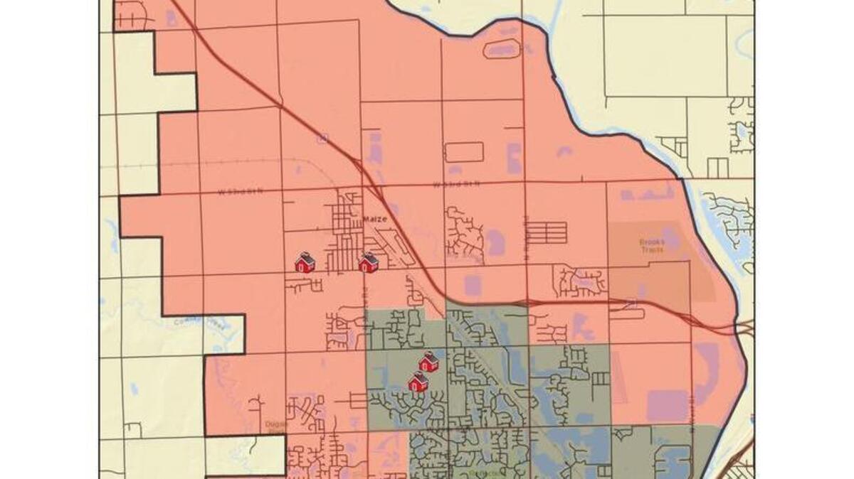 Maize school leaders approved the district’s first attendance boundaries Monday, finalizing their placement policy and ending a four-year debate over how students are assigned to middle and high schools.