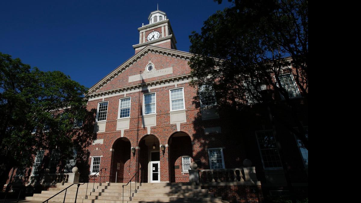 
Morrison Hall on the Wichita State campus. (April 30, 2015)
