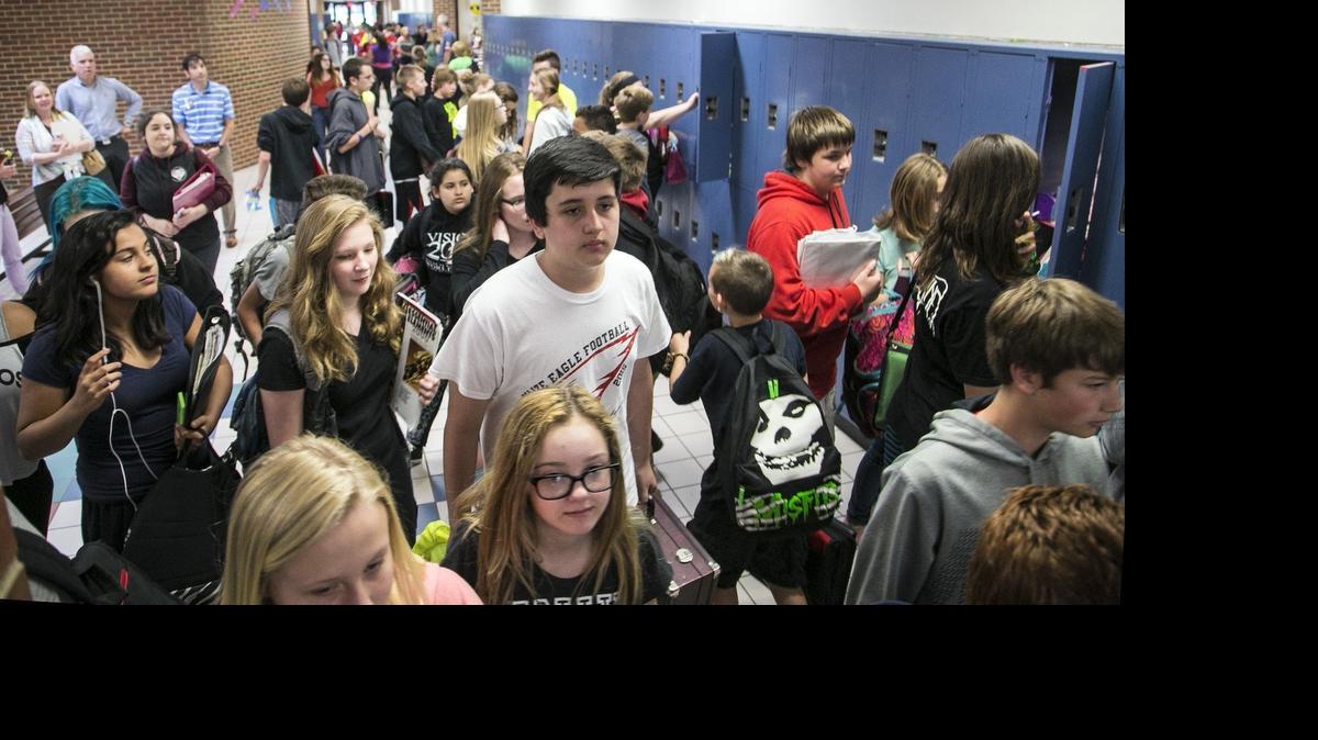 
Maize’s proposed bond issue would include a $19 million addition and renovation of Maize Middle School. (May 13, 2015)
