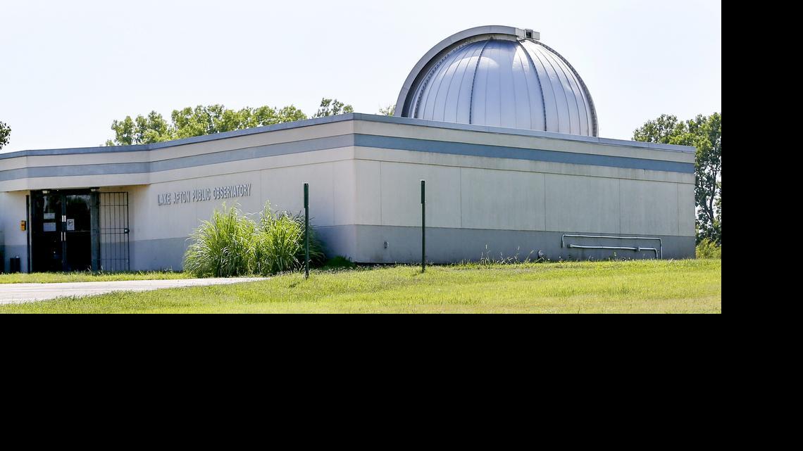 
The Lake Afton Observatory, photographed on Tuesday, will close next month. Attendance at the observatory is about 4,000 a year, roughly half what it was when it opened in 1981. (July 14, 2015)
