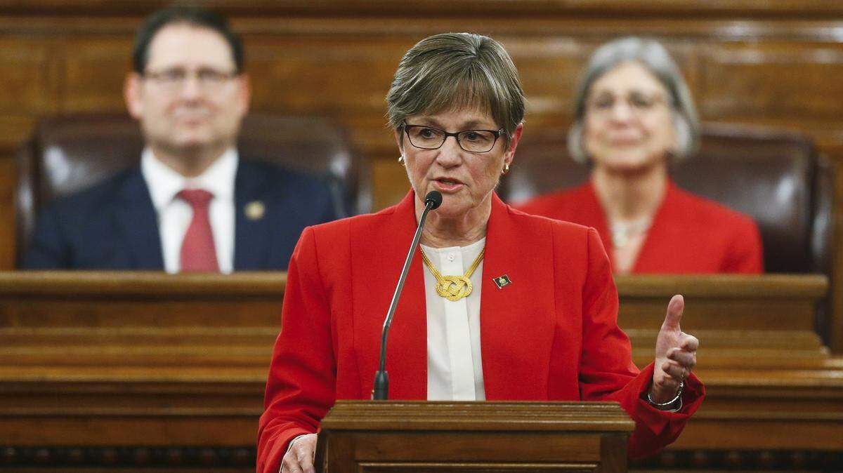 Since taking office in January, Democratic Gov. Laura Kelly has vetoed three bills and four budget items.