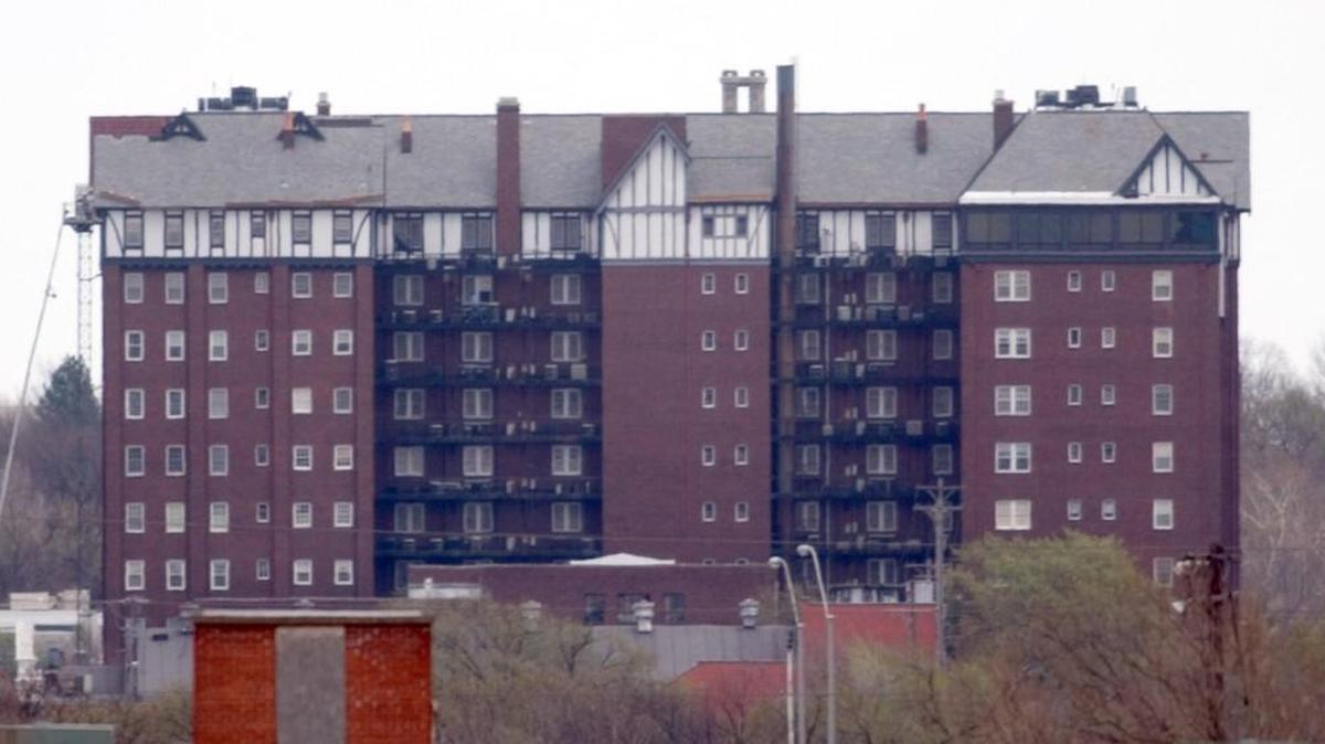 The Hillcrest Apartment building.