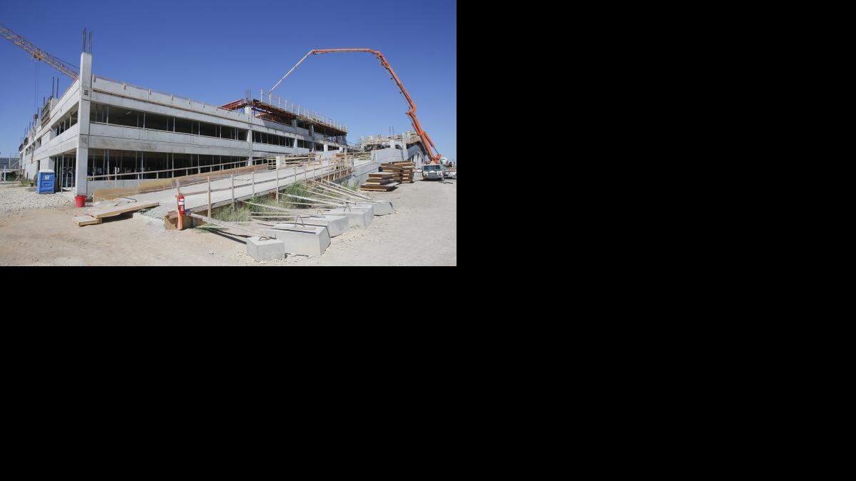 
A man was injured Tuesday while working at the site of the new parking garage at Wichita Mid-Continent Airport. 
