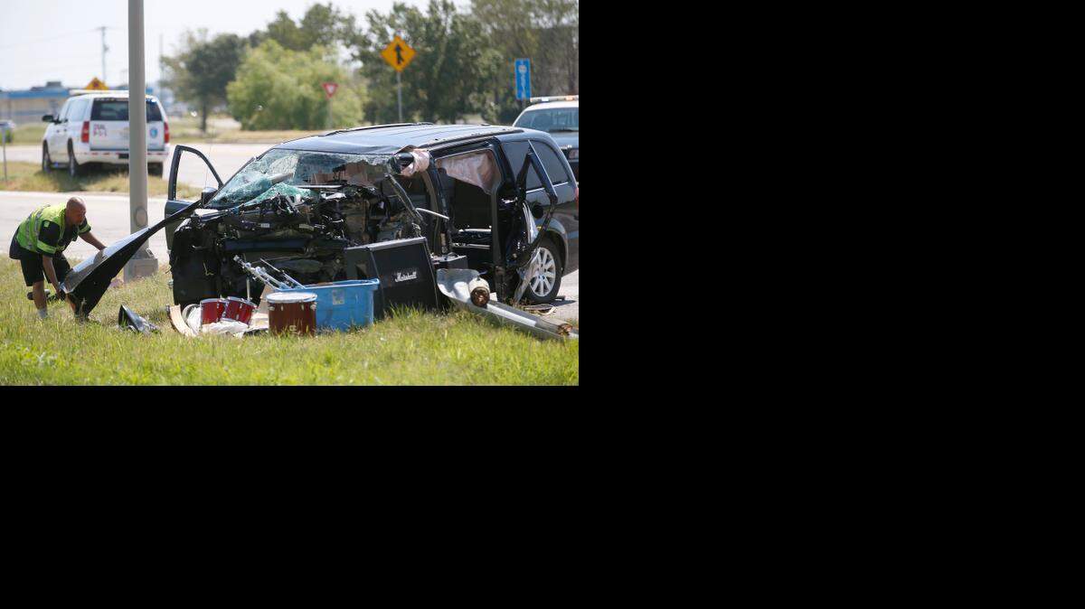 
One person was critically injured in one-car crash on Kellogg near Webb. 
