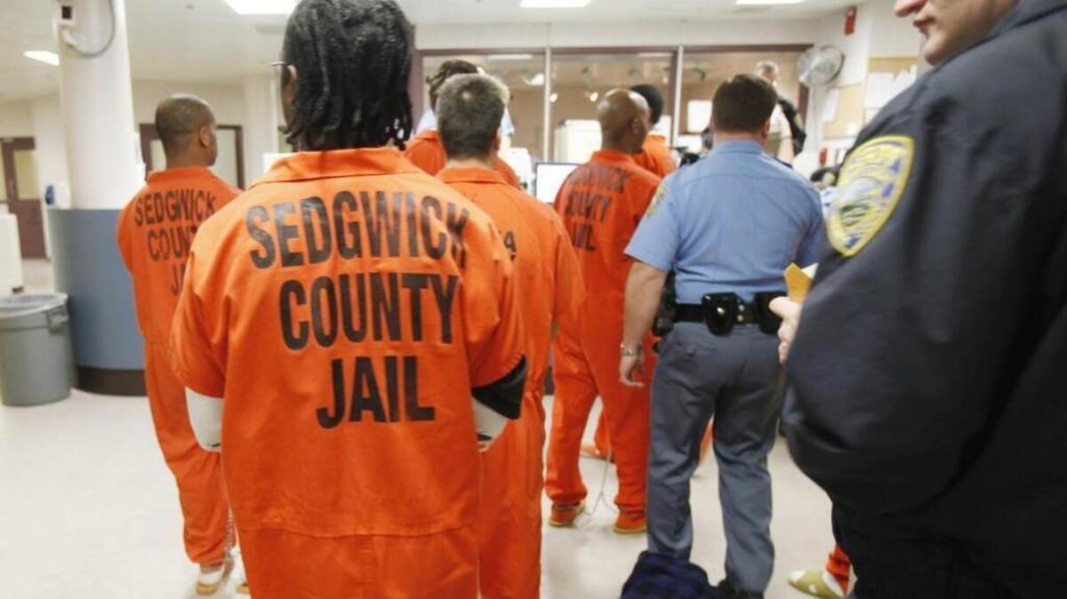 
The MSNBC show “Lockup” plans to be filming at the Sedgwick County Jail until Oct. 28. (Jan. 21, 2009)
