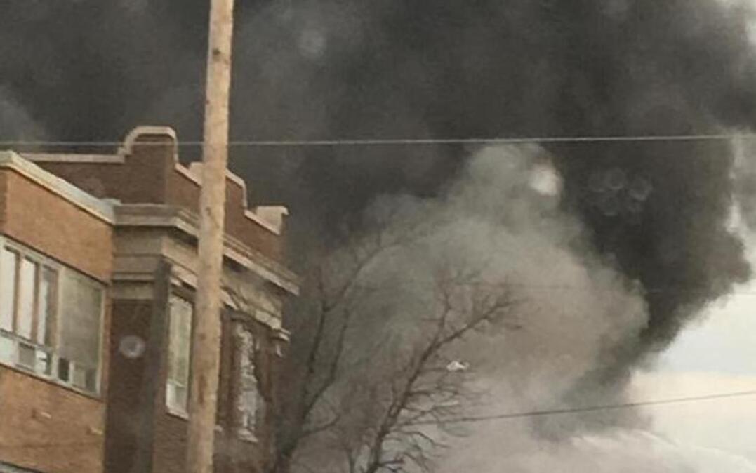 An explosion and fire at the Airosol Inc. plant in Neodesha on Tuesday.