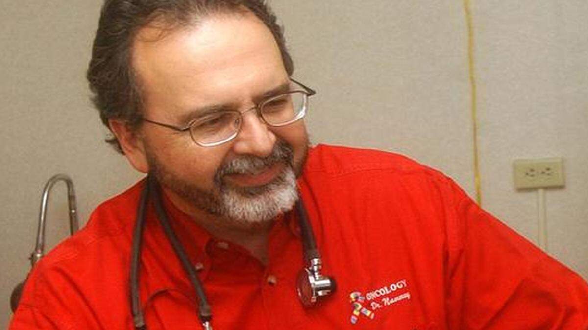 
Physician Greg Nanney is photographed in 2001 at The Medical Center in Hutchinson. (File photo by The Hutchinson News)
