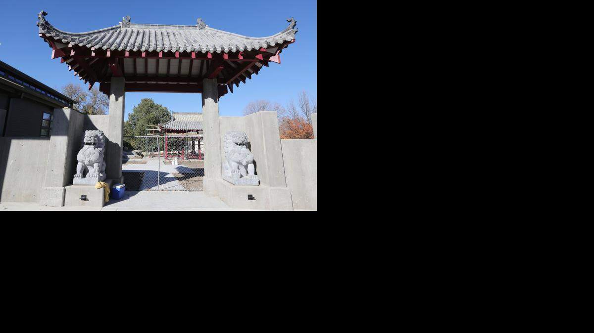 
The entrance to the Chinese garden at Botanica. The garden is expected to open in June 2015. (Nov. 10, 2014)
