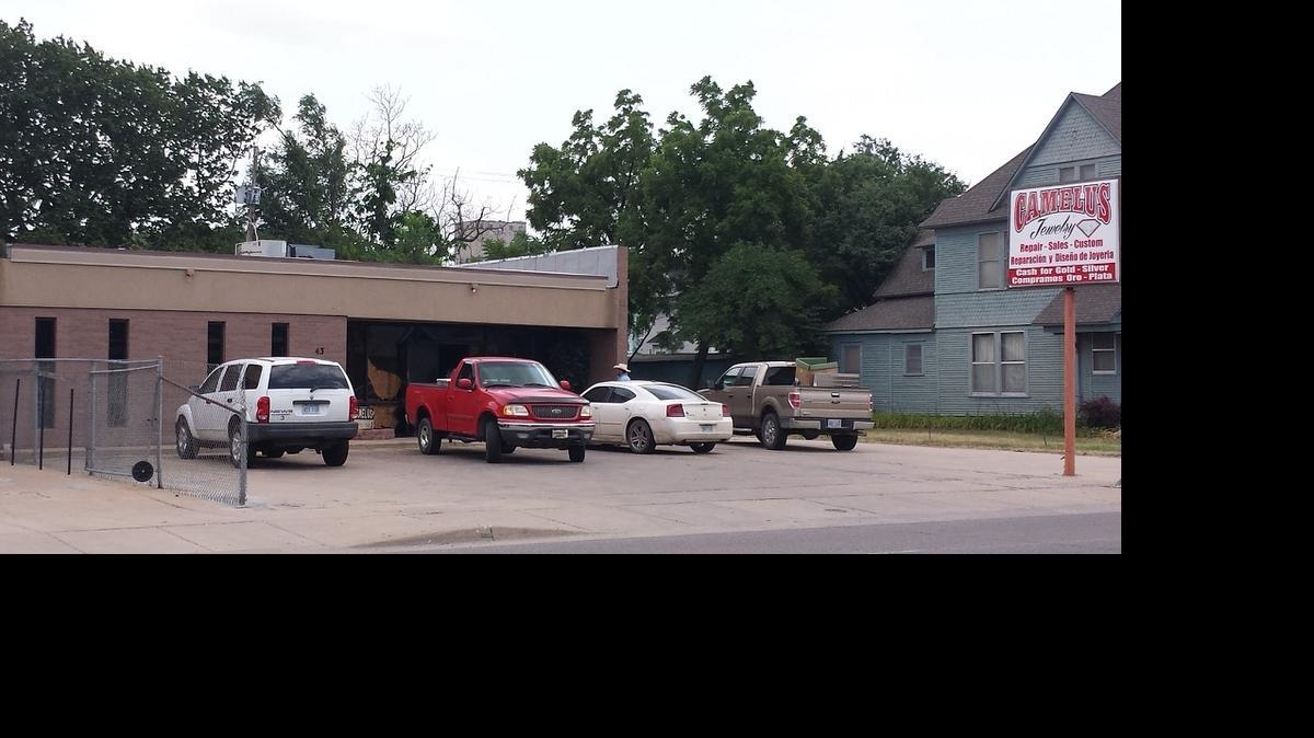 
Fireworks were to blame for a building fire that caused an estimated $175,000 damage on Saturday at Camelus Gold and Leather, 1430 N. Broadway. (July 6, 2015)
