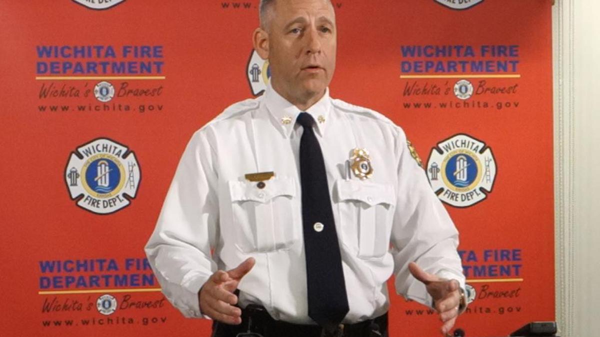 A burn ban has been in the Wichita area through Wednesday, Wichita Fire Marshal Brad Crisp said on Monday. (March 7, 2016)