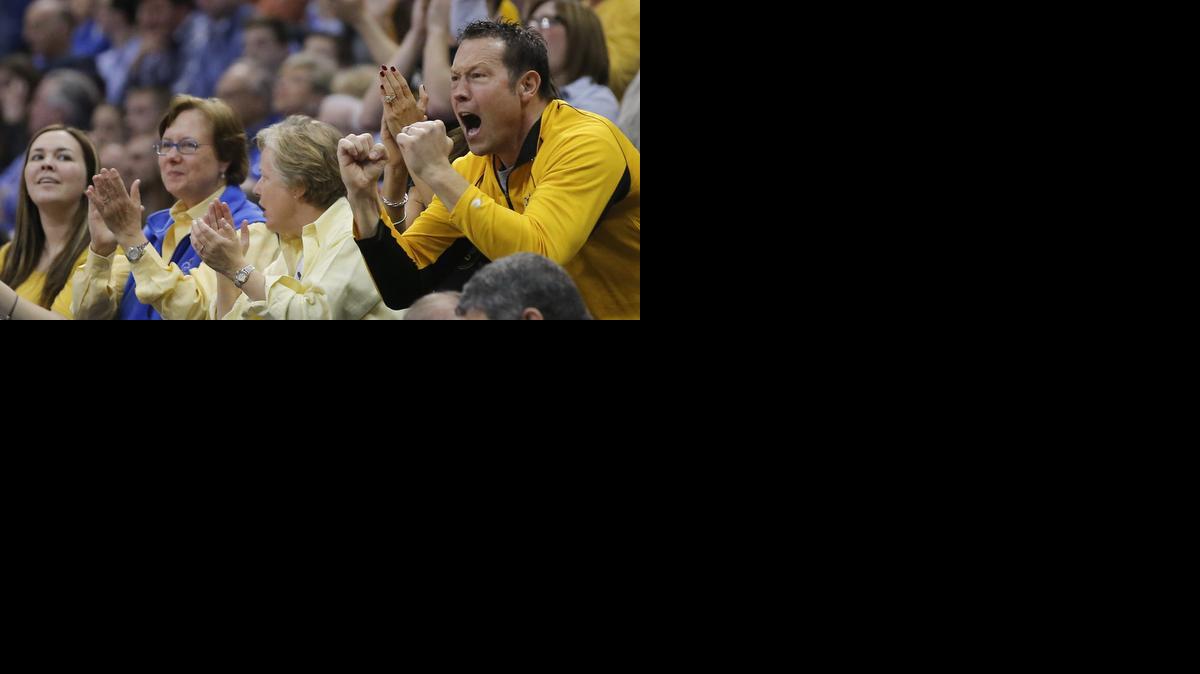 Shocker fans had more reasons to cheer during the first half of Wichita State's game against Kentucky in the third round of the NCAA Tournament. Kentucky went on to win 78-76, ending Wichita State's historic season at 35-1.