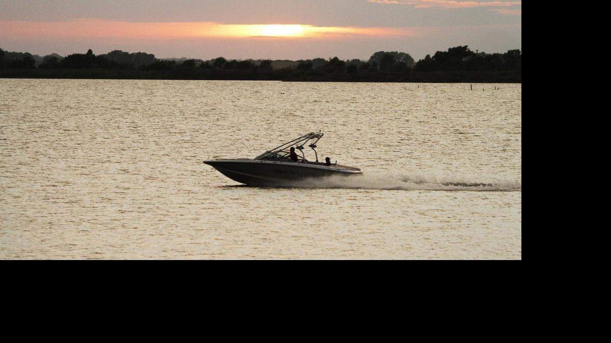 
A boater heads for the ramp at El Dorado State Park. At 4,300 acres, it’s Kansas largest, and most heavily-used state park.
