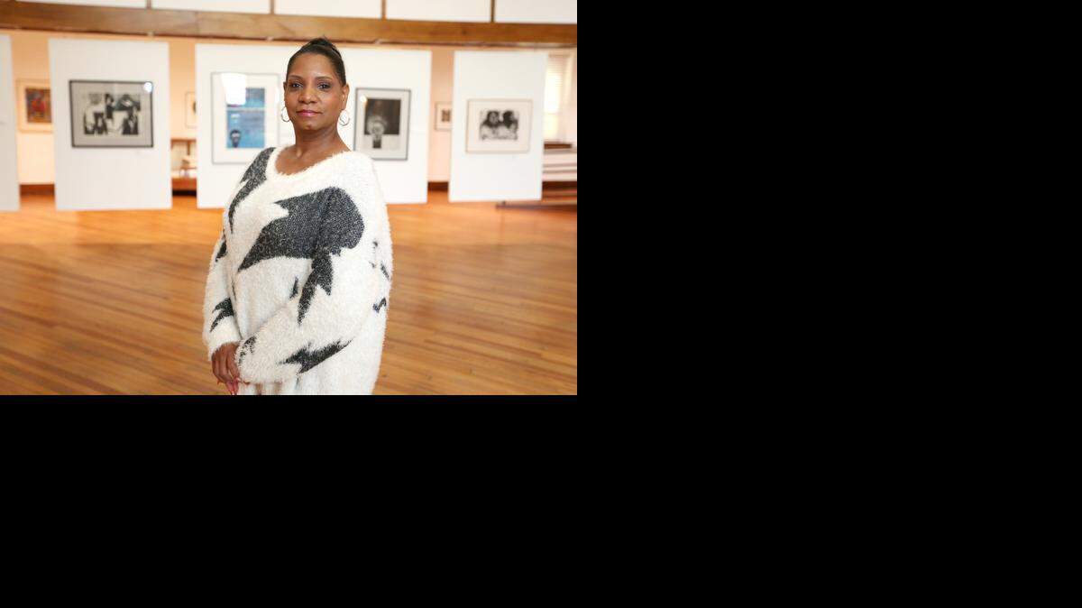
Tynice Owens volunteers at the Kansas African American Museum. She has written plays and has helped the museum staff put on special events. (Dec. 3, 2014)
